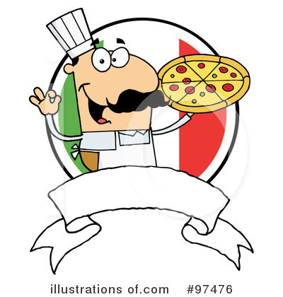 Italian Cuisine Clipart #97476 by Hit Toon