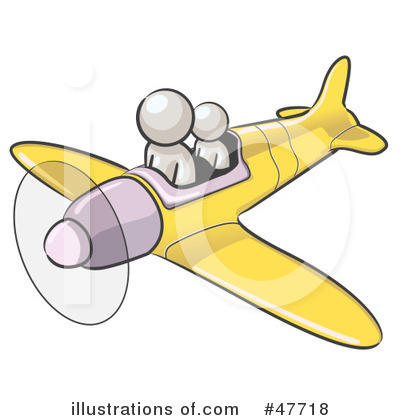 Plane Clipart #47718 by Leo Blanchette