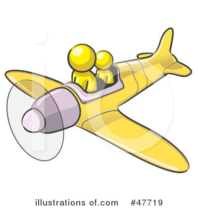 Plane Clipart #47719 by Leo Blanchette