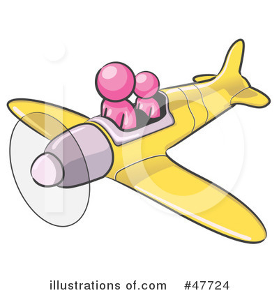 Plane Clipart #47724 by Leo Blanchette