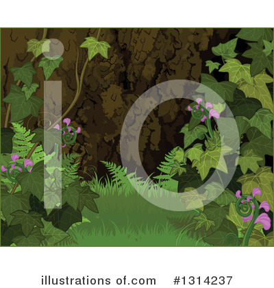Royalty-Free (RF) Plants Clipart Illustration by Pushkin - Stock Sample #1314237