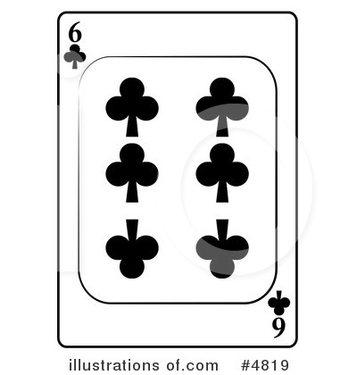 Playing Card Clipart #4819 - Illustration by djart