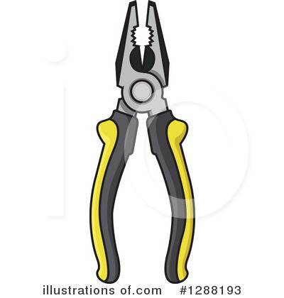 Royalty-Free (RF) Pliers Clipart Illustration by Vector Tradition SM - Stock Sample #1288193