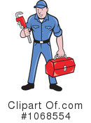 Plumber Clipart #1068554 by patrimonio