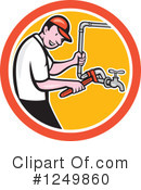 Plumber Clipart #1249860 by patrimonio