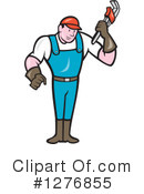 Plumber Clipart #1276855 by patrimonio