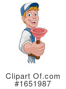 Plumber Clipart #1651987 by AtStockIllustration