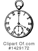 Pocket Watch Clipart #1429172 by Prawny Vintage