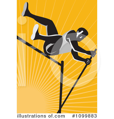 High Jump Clipart #1099883 by patrimonio