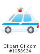 Police Car Clipart #1058934 by Alex Bannykh