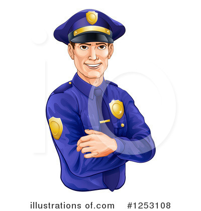 Law Enforcement Clipart #1253108 by AtStockIllustration