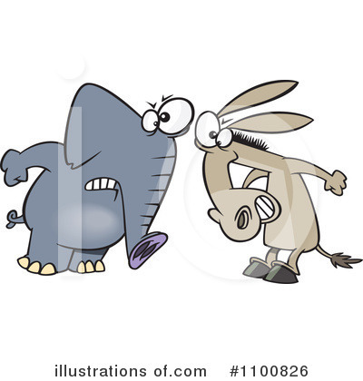 Elephant Clipart #1100826 by toonaday