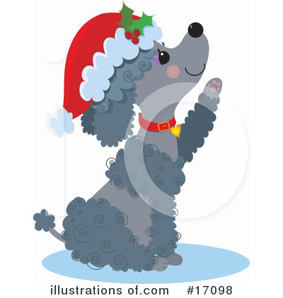 Royalty-Free (RF) Poodle Clipart Illustration by Maria Bell - Stock Sample #17098