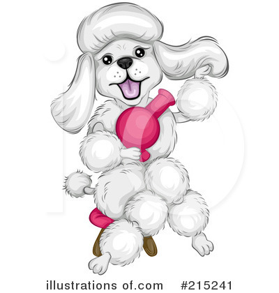 Poodles Clipart #215241 by BNP Design Studio