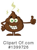 Poop Character Clipart #1399726 by Hit Toon