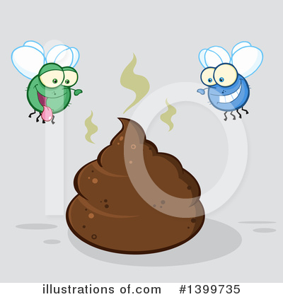 Royalty-Free (RF) Poop Clipart Illustration by Hit Toon - Stock Sample #1399735