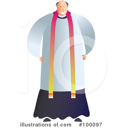 Royalty-Free (RF) Pope Clipart Illustration by Prawny - Stock Sample #100097