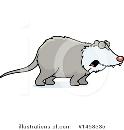 Possum Clipart #1458535 by Cory Thoman