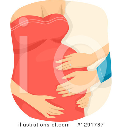 Pregnancy Clipart #1291787 by BNP Design Studio