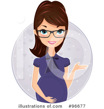 Royalty-Free (RF) Pregnant Clipart Illustration by Melisende Vector - Stock Sample #96677