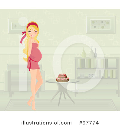 Pregnant Clipart #97774 by Melisende Vector