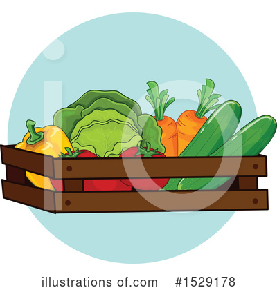 Cabbage Clipart #1529178 by BNP Design Studio