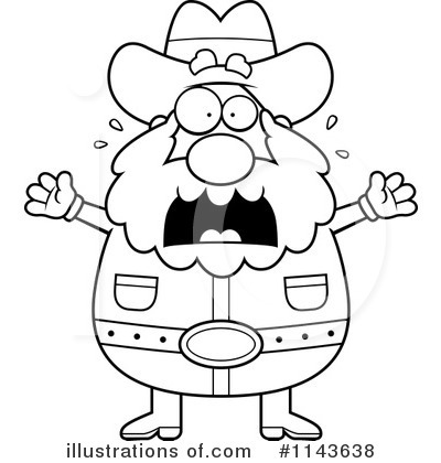 Royalty-Free (RF) Prospector Clipart Illustration by Cory Thoman - Stock Sample #1143638