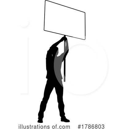 Royalty-Free (RF) Protest Clipart Illustration by AtStockIllustration - Stock Sample #1786803