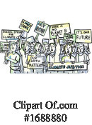 Protesting Clipart #1688880 by patrimonio