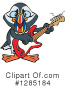 Puffin Clipart #1285184 by Dennis Holmes Designs