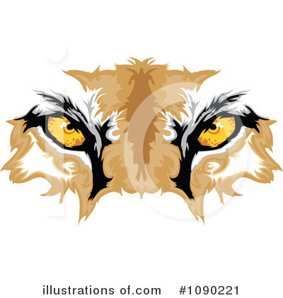 Royalty-Free (RF) Puma Clipart Illustration by Chromaco - Stock Sample #1090221