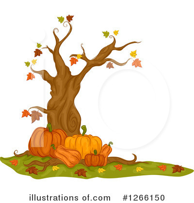Royalty-Free (RF) Pumpkin Clipart Illustration by BNP Design Studio - Stock Sample #1266150