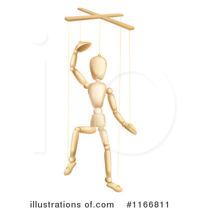 Royalty-Free (RF) Puppet Clipart Illustration by AtStockIllustration - Stock Sample #1166811