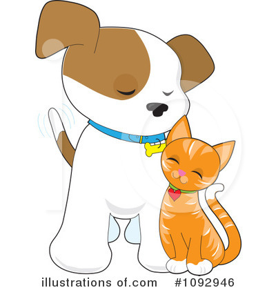 Royalty-Free (RF) Puppy Clipart Illustration by Maria Bell - Stock Sample #1092946