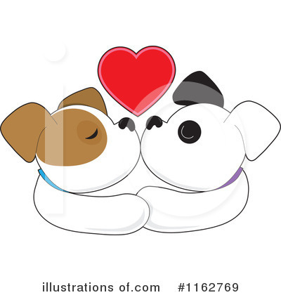 Puppies Clipart #1162769 by Maria Bell