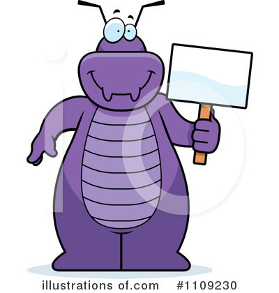 Purple Bug Clipart #1109230 by Cory Thoman