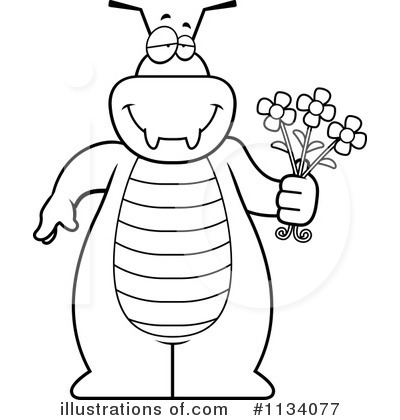 Royalty-Free (RF) Purple Bug Clipart Illustration by Cory Thoman - Stock Sample #1134077