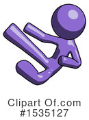 Purple Design Mascot Clipart #1535127 by Leo Blanchette