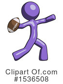 Purple Design Mascot Clipart #1536508 by Leo Blanchette