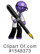 Purple Design Mascot Clipart #1548373 by Leo Blanchette