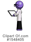Purple Design Mascot Clipart #1548405 by Leo Blanchette