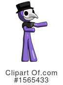 Purple Design Mascot Clipart #1565433 by Leo Blanchette