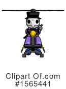Purple Design Mascot Clipart #1565441 by Leo Blanchette