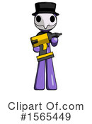 Purple Design Mascot Clipart #1565449 by Leo Blanchette