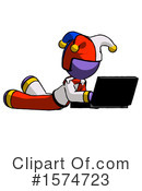 Purple Design Mascot Clipart #1574723 by Leo Blanchette