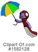 Purple Design Mascot Clipart #1582128 by Leo Blanchette
