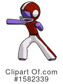 Purple Design Mascot Clipart #1582339 by Leo Blanchette