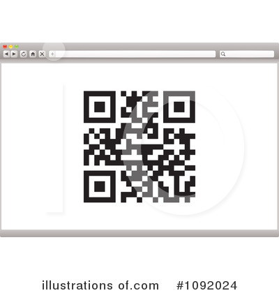 Qr Code Clipart #1092024 by michaeltravers