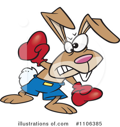 Boxing Clipart #1106385 by toonaday