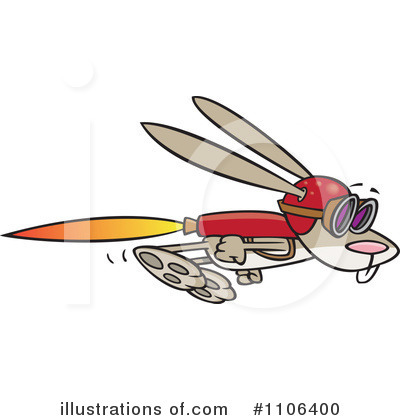Rabbit Clipart #1106400 by toonaday